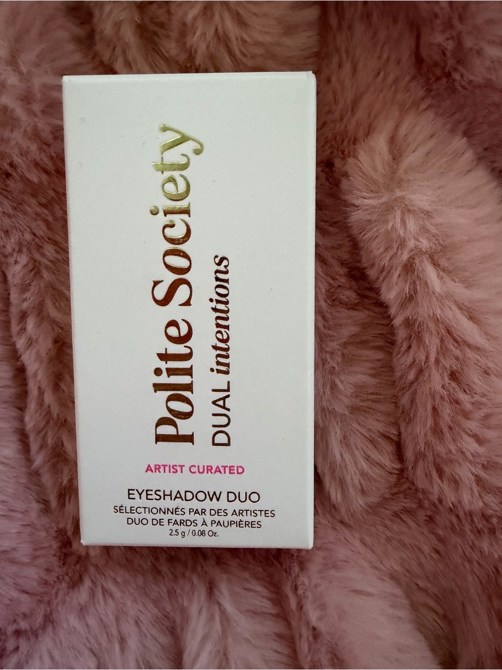 Polite Society Dual Intentions Eyeshadow Duo – Business & Pleasure – New/Sealed